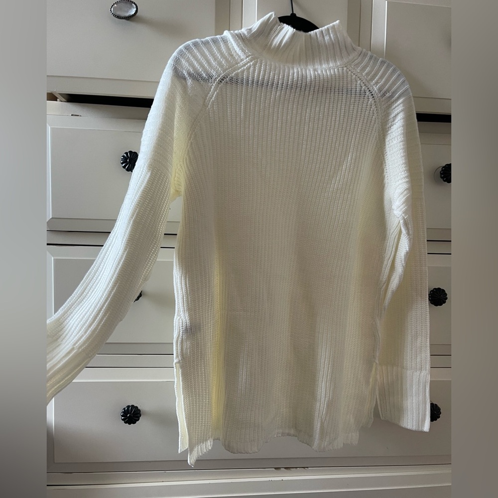 Women's Cream Sweater - Picture 3 of 7